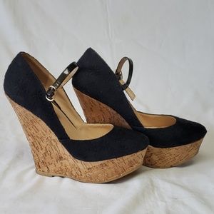 Wedge heel great spring shoe!